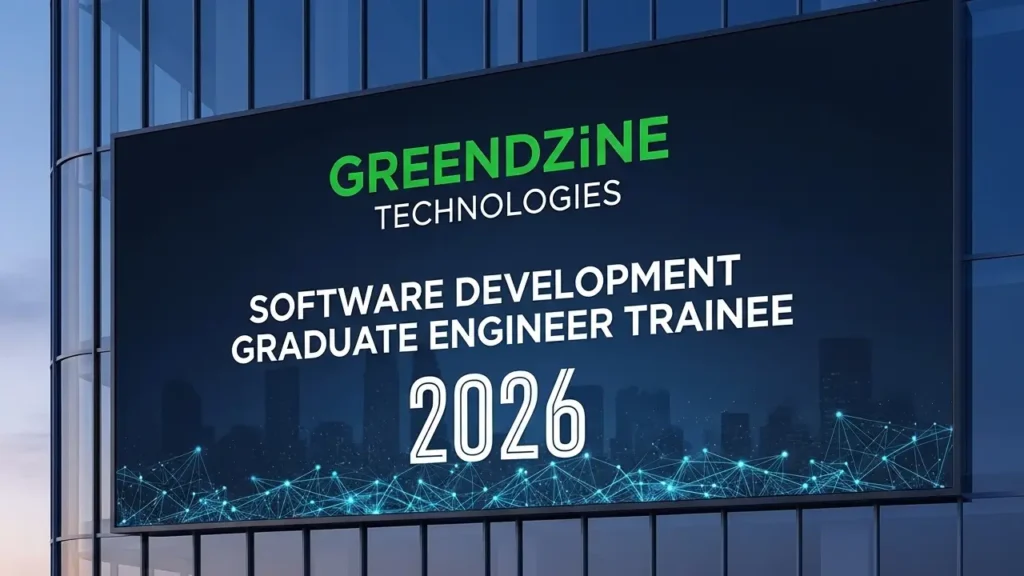 Greendzine Technologies Recruitment 2026